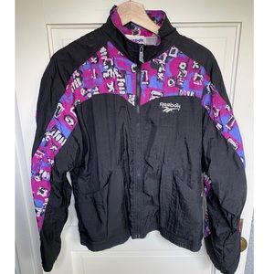 80s Reebok Windbreaker, Size M